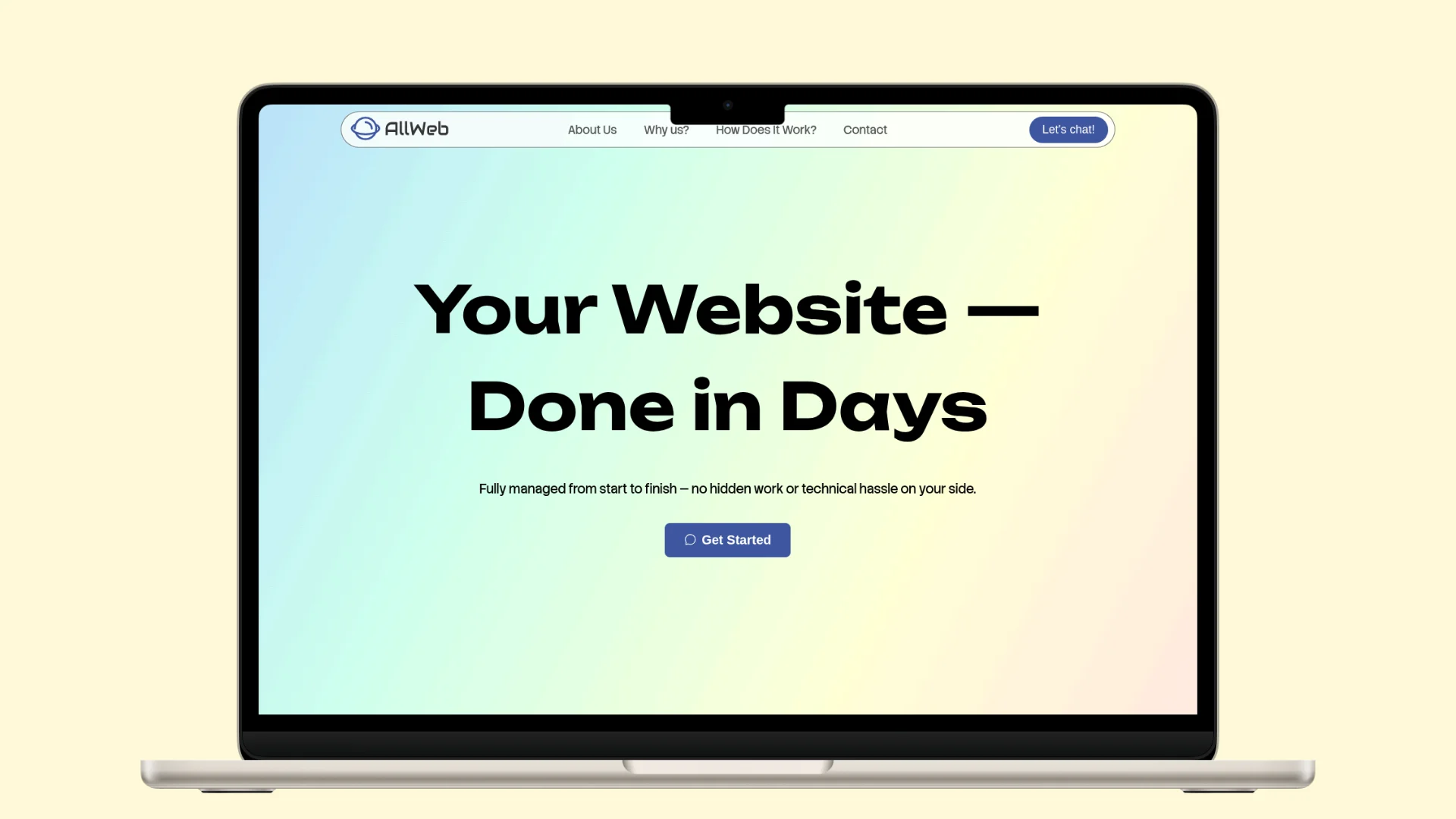 Web Agency Landing